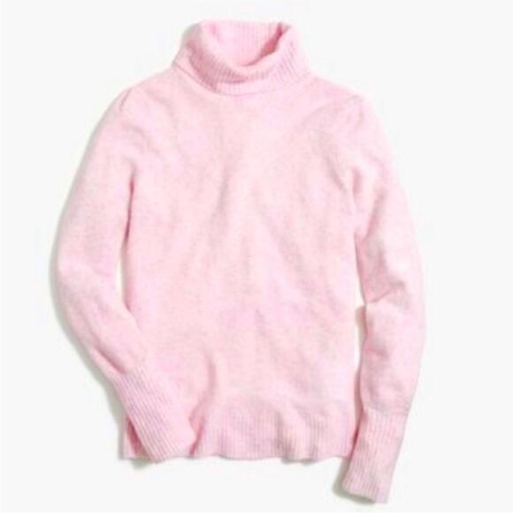 J.Crew Puff-sleeve Turtleneck sweater in extra-soft yarn - Picture 5 of 12